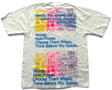 Load image into Gallery viewer, Words Hold Power 6.5oz Tee (Size Medium)
