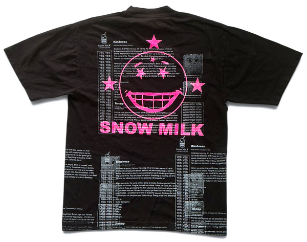 Snow Milk Kindness 6.5oz Tee (Size Small)