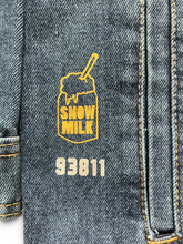 Load image into Gallery viewer, Words Hold Power Denim Jacket (Size Large)
