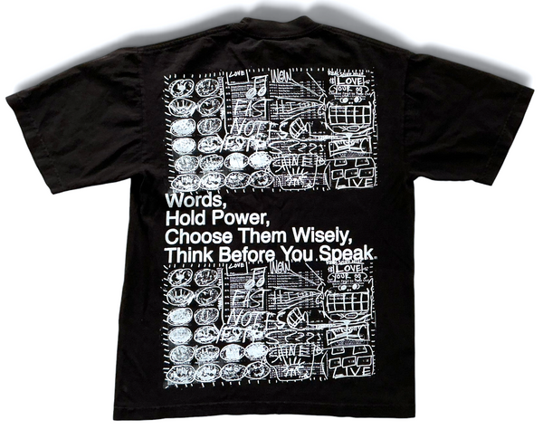 Words Hold Power 6.5oz Tee (Size Small)