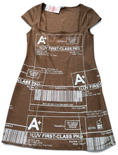 Load image into Gallery viewer, The Positive Shipping Label Dress (Size Small)
