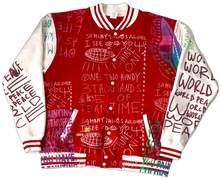 Load image into Gallery viewer, World Peace Varsity Jacket (Size 4XL)
