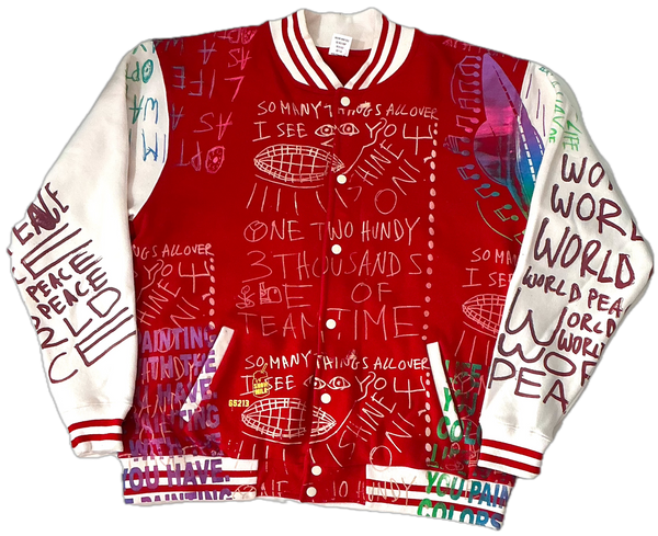 World Peace Varsity Jacket (Size 4XL)