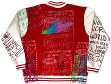 Load image into Gallery viewer, World Peace Varsity Jacket (Size 4XL)
