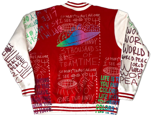 World Peace Varsity Jacket (Size 4XL)