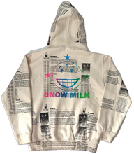 Load image into Gallery viewer, Snow Milk Kindness Hoodie (Size Medium)
