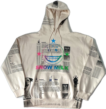 Load image into Gallery viewer, Snow Milk Kindness Hoodie (Size Large)
