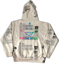 Load image into Gallery viewer, Snow Milk Kindness Hoodie (Size Large)
