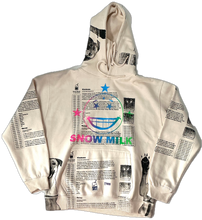 Load image into Gallery viewer, Snow Milk Kindness Hoodie (Size Large)
