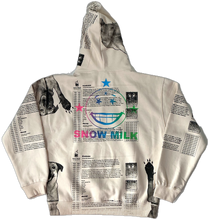 Load image into Gallery viewer, Snow Milk Kindness Hoodie (Size Large)
