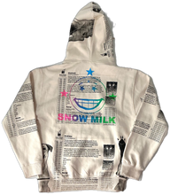 Load image into Gallery viewer, Snow Milk Kindness Hoodie (Size Medium)
