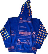 Load image into Gallery viewer, Positive Shipping Label Hoodie (Size XL)
