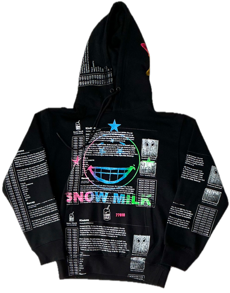 Snow Milk Kindness Hoodie (Size Small)