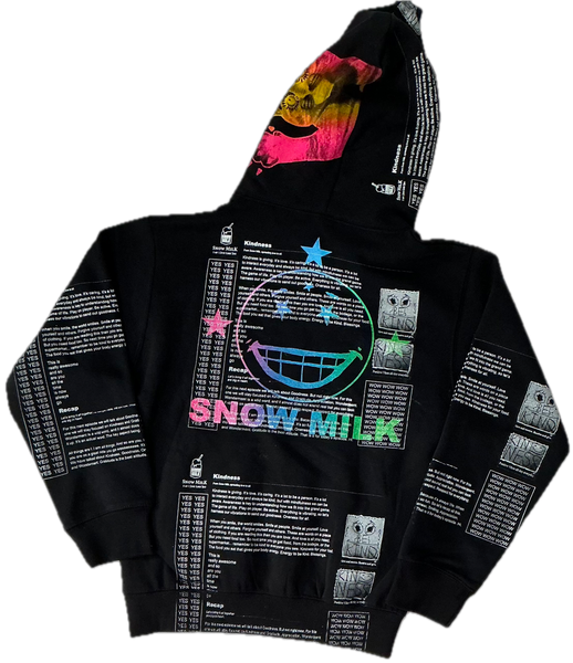 Snow Milk Kindness Hoodie (Size Small)