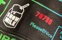 Load image into Gallery viewer, Positive Shipping Label Hoodie (Size Medium)
