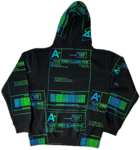 Load image into Gallery viewer, Positive Shipping Label Hoodie (Size Medium)
