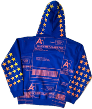 Load image into Gallery viewer, Positive Shipping Label Hoodie (Size Small)
