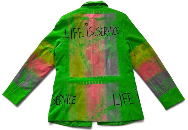 Life is Service Blazer (Size Women’s Large)