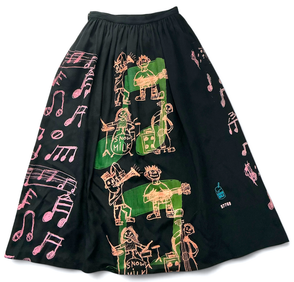 Music Notes Skirt (Size 8)