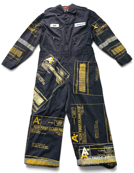 Positive Shipping Label Coveralls (Size 46R)