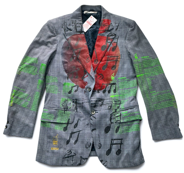Music Notes Blazer (Size 41L)