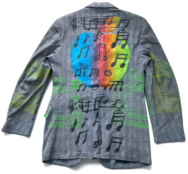 Music Notes Blazer (Size 41L)