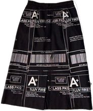 Load image into Gallery viewer, Positive Shipping Label Skirt (Size 8)
