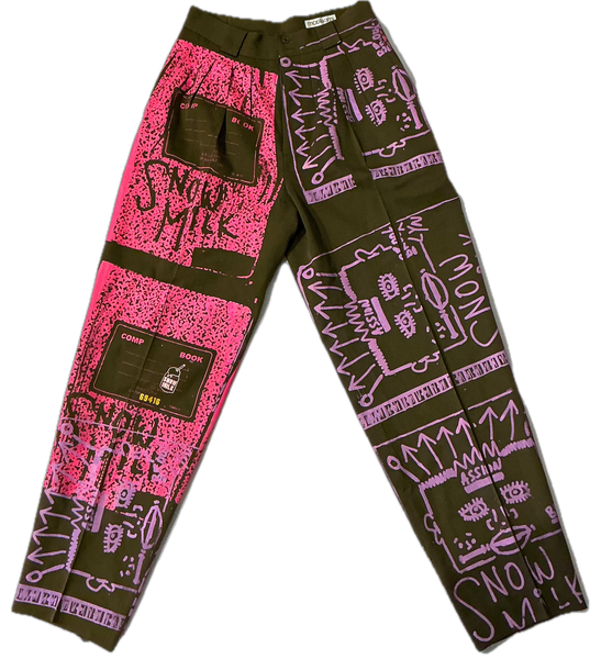 Composition Book Pants (Size Women's 8)