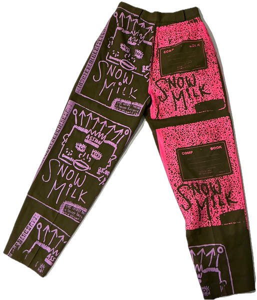 Composition Book Pants (Size Women's 8)