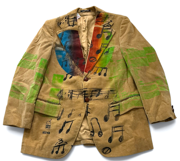 Music Notes Blazer (Size 42)