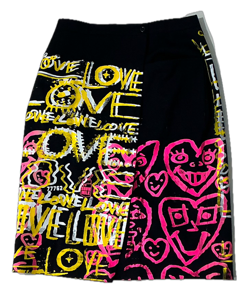 Love Love Love Skirt (Women's Size Small)