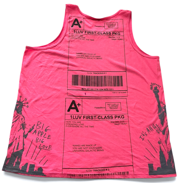 Positive Shipping Label Tank Top (Size 3XL)