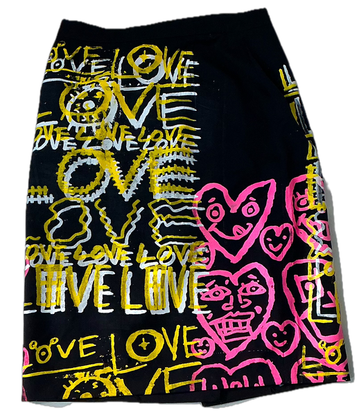 Love Love Love Skirt (Women's Size Small)