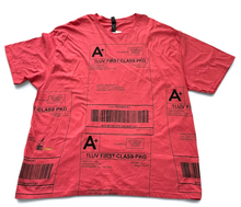 Load image into Gallery viewer, Positive Shipping Label Tee (Size 3XL)
