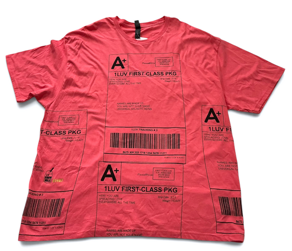 Positive Shipping Label Tee (Size 3XL)
