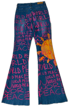 Load image into Gallery viewer, World Peace Bell Bottom Jeans (Size Women's 6)
