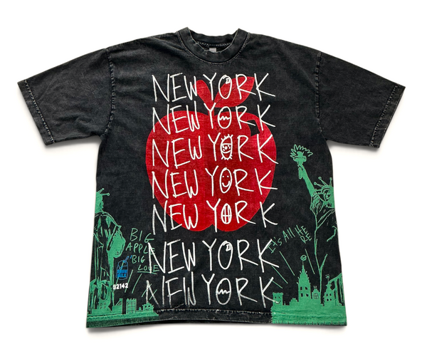 Big Apple Big Love 6.5oz Tee (Size Large)