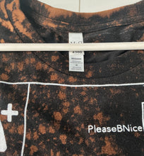 Load image into Gallery viewer, Positive Shipping Label Bleach Tee (Size Medium)
