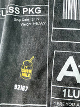 Load image into Gallery viewer, Positive Shipping Label 6.5oz Tee (Size XL)
