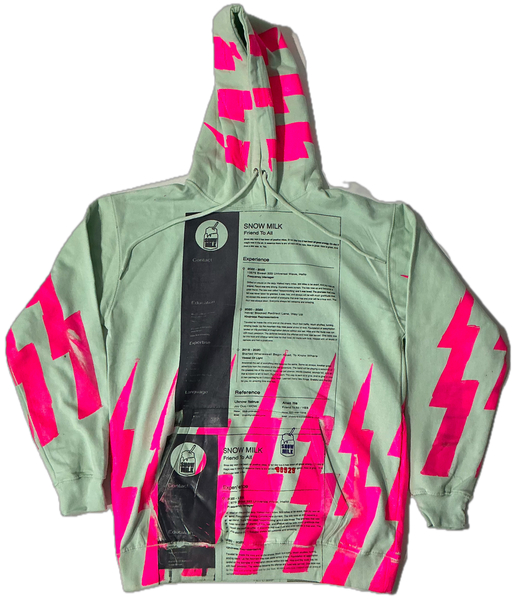 Lightning Resume Hoodie (Size Large)