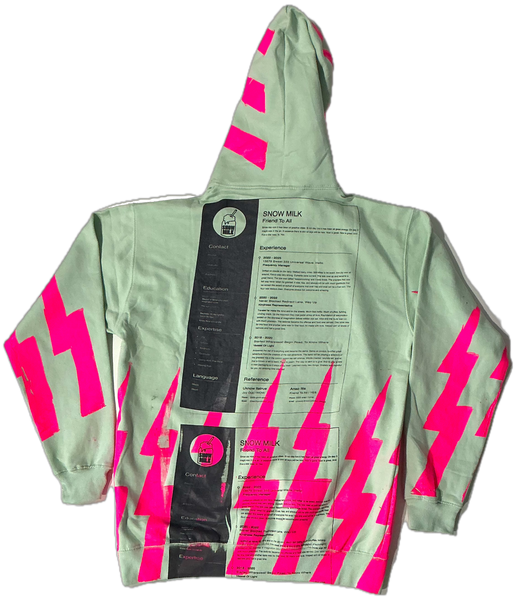 Lightning Resume Hoodie (Size Large)