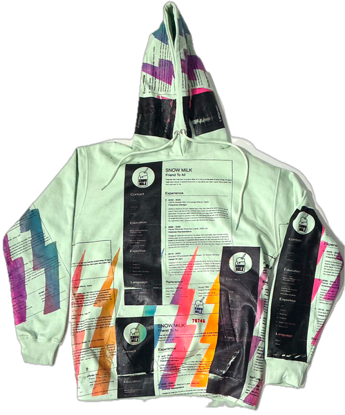 Lightning Resume Hoodie (Size Medium)