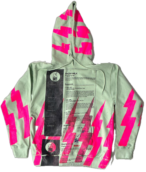 Lightning Resume Hoodie (Size Small)
