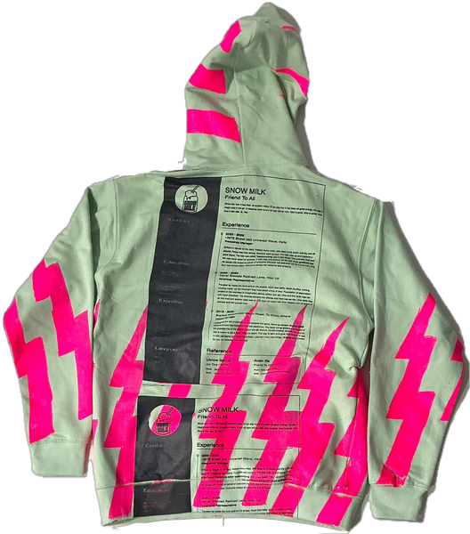 Lightning Resume Hoodie (Size Small)