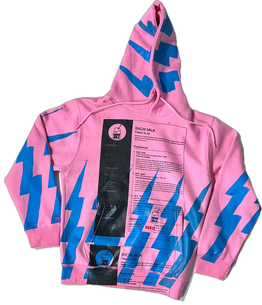 Lightning Resume Hoodie (Size Small)