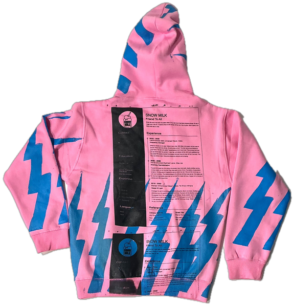 Lightning Resume Hoodie (Size Medium)