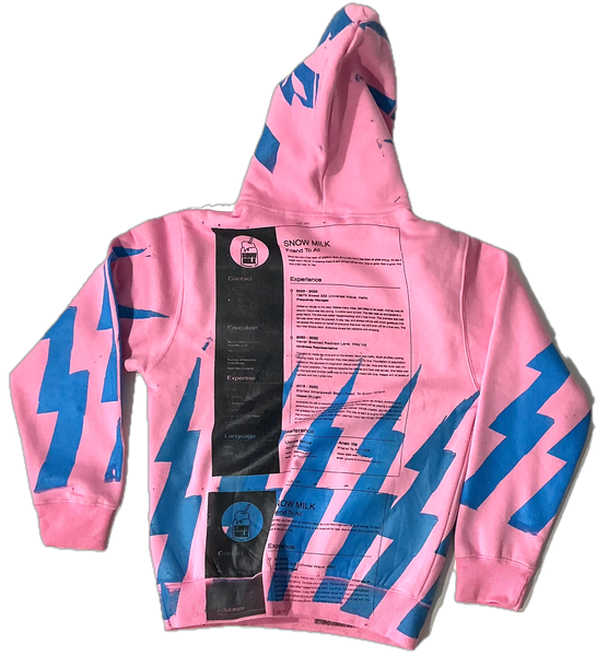 Lightning Resume Hoodie (Size Small)