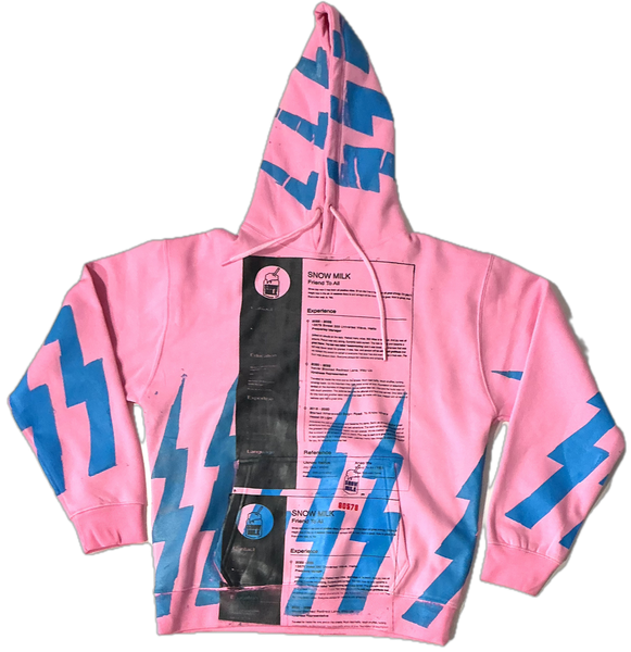 Lightning Resume Hoodie (Size Large)