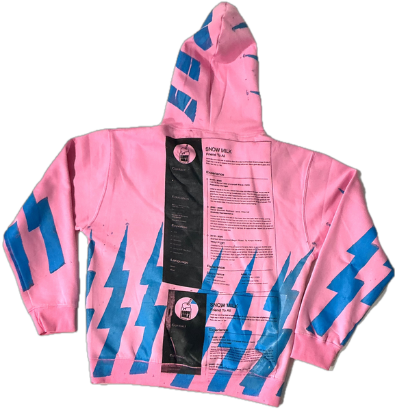 Lightning Resume Hoodie (Size Large)