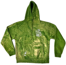 Load image into Gallery viewer, Team Yes Doily Bleached Hoodie (Size Medium)

